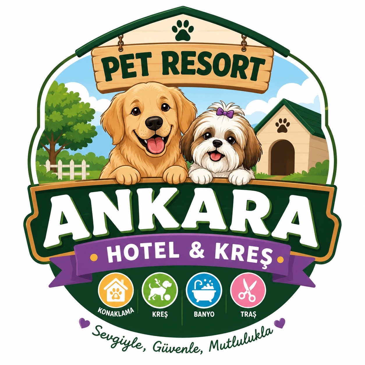 Pet Resort Ankara Logo